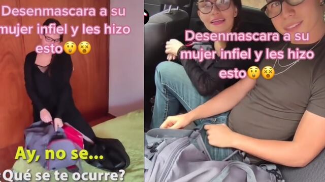 Trampa a su novia infiel y a su primo