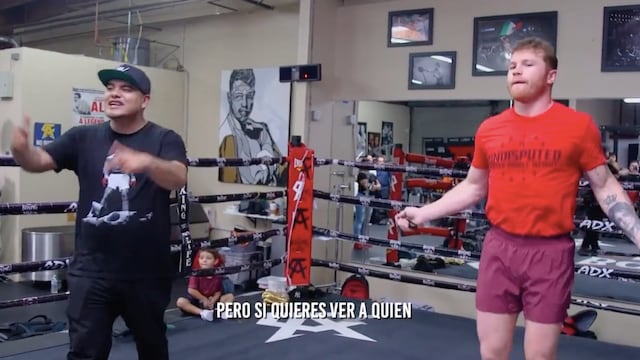 Aczino con el Canelo