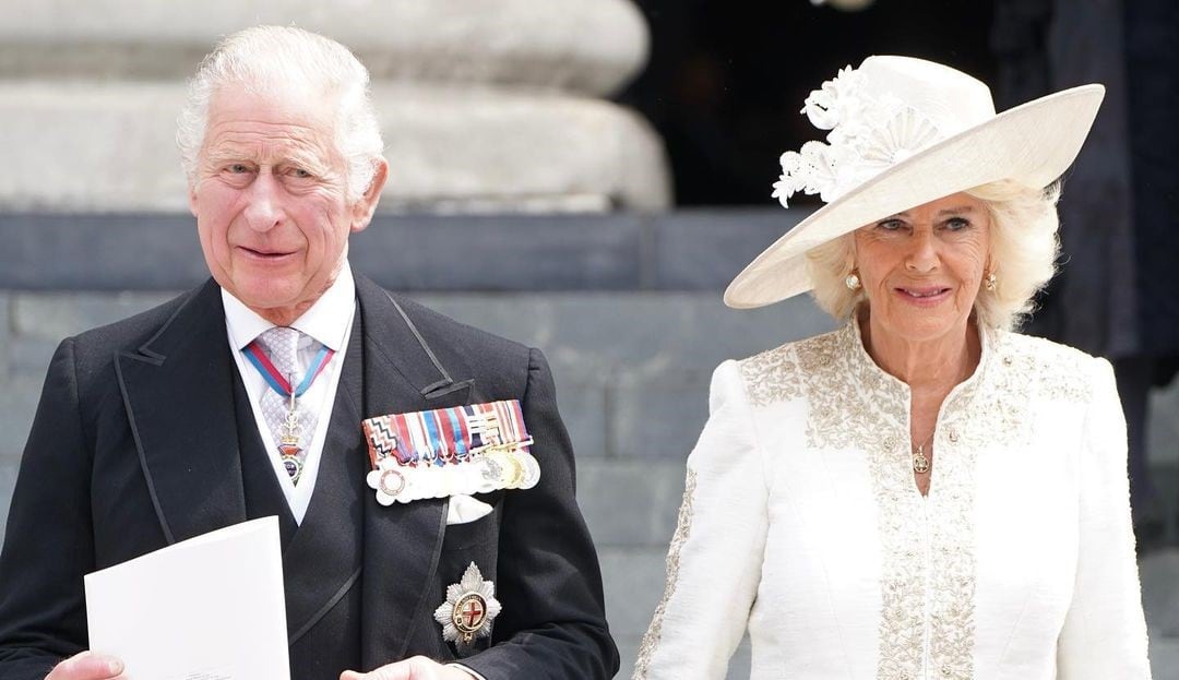 Rey Carlos III y Camila de Cornualles, reina consorte