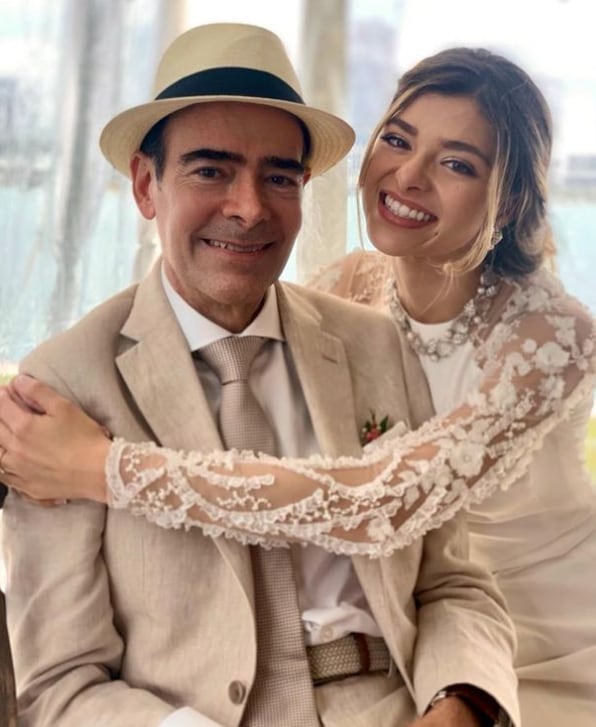 Toño Mauri e hija