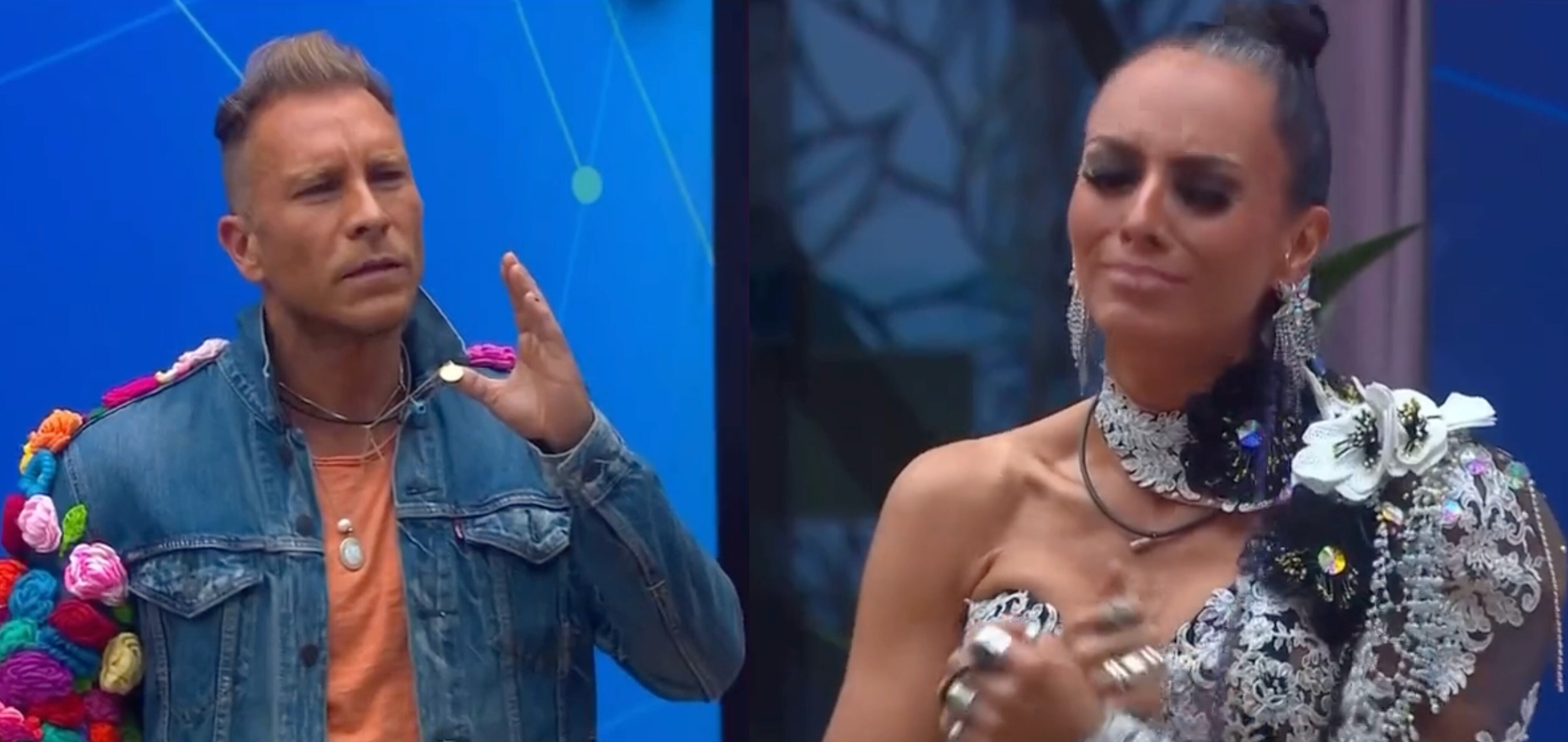Salvador Zerboni e Ivonne Montero en la final de La Casa de los Famosos 2