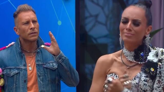 Salvador Zerboni e Ivonne Montero en la final de La Casa de los Famosos 2