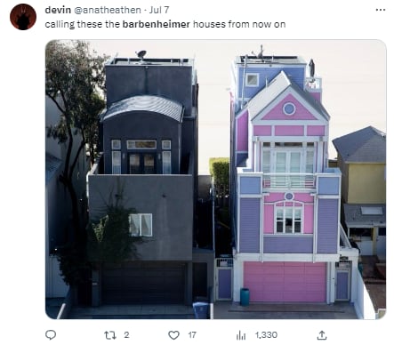 Memes Barbenheimer
