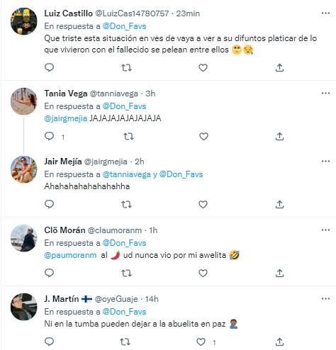 Reacciones a la pelea en el panteón por los terrenos de la abuela