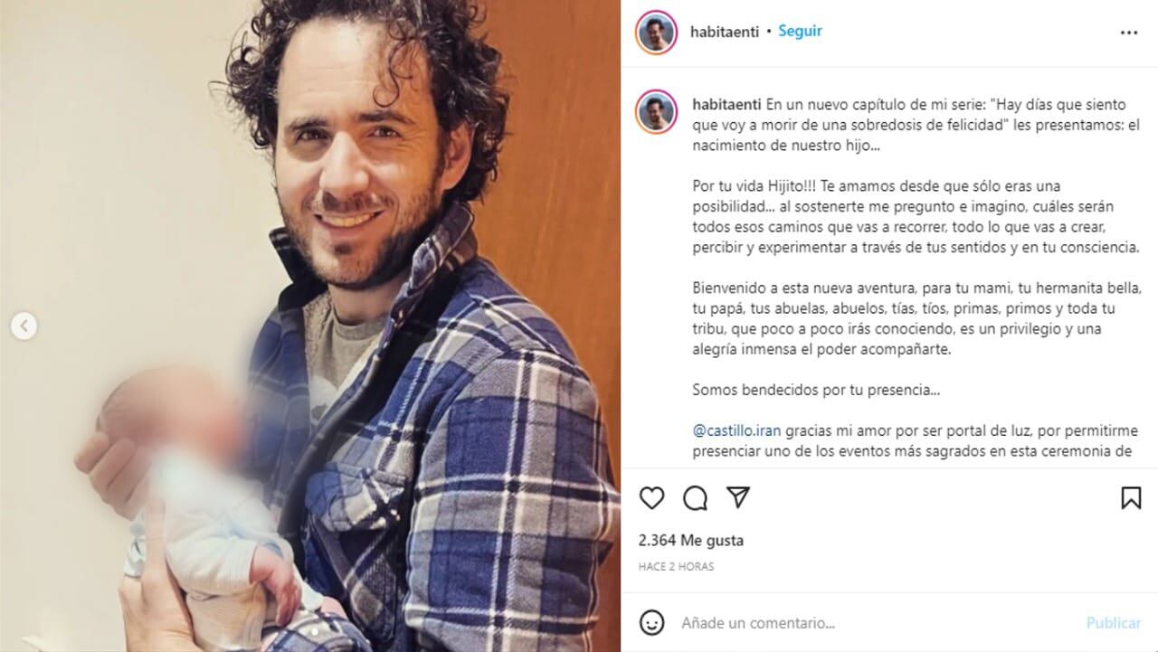 Pepe Ramos, bebé