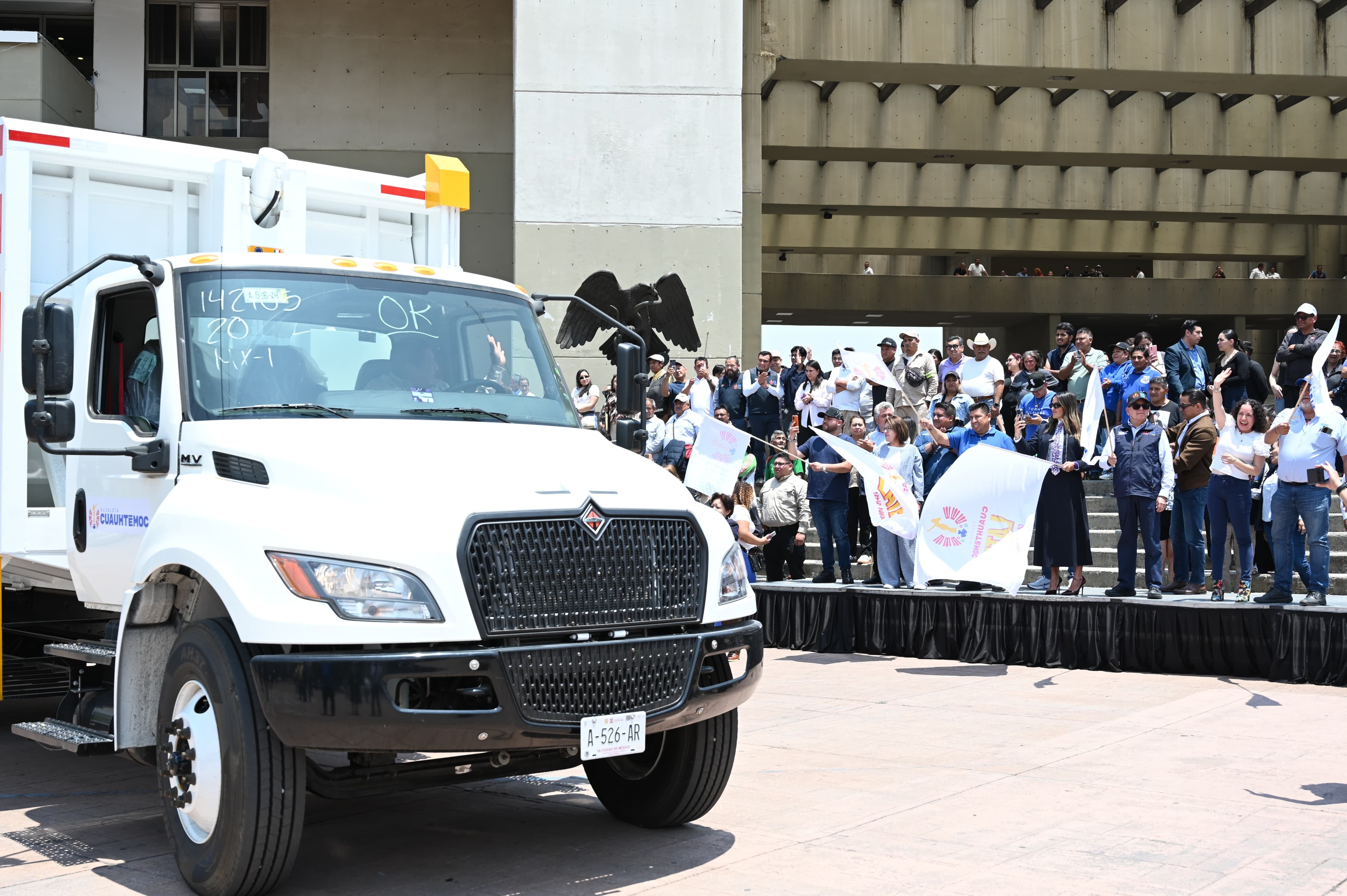 Cuauhtémoc invierte en camiones de basura para mejorar servicios públicos