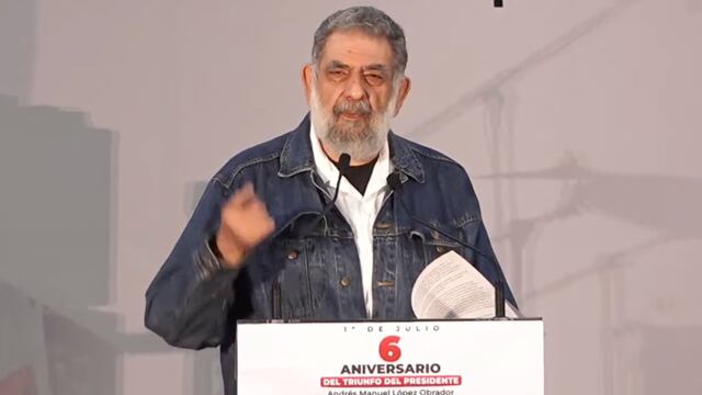 Pedro Miguel en celebración por los 6 años del triunfo de AMLO