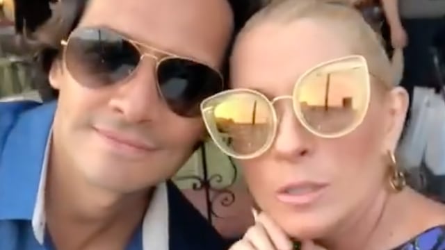 Yuri y su esposo Rodrigo Espinoza