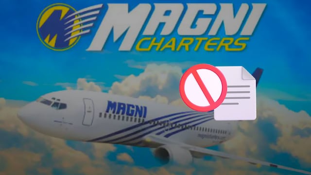 Magnicharters bajo revisión: reportan certificado vencido desde 2024