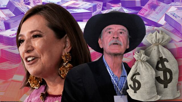 Xóchitl Gálvez y Vicente Fox