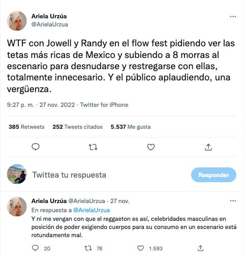 Funan a Jowell y Randy por show en Coca-Cola Flow Fest