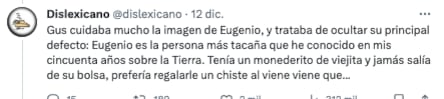Gus Rodríguez le cuidaba la imagen a Eugenio Derbez