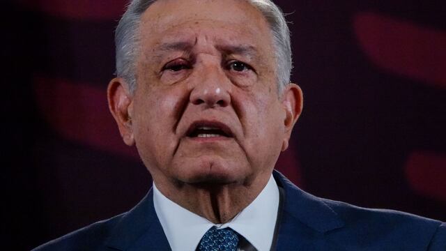 AMLO en su conferencia mañanera