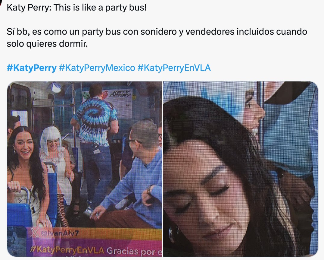 Katy Perry vivió momentos humildes en Venga la Alegría y los memes lo saben