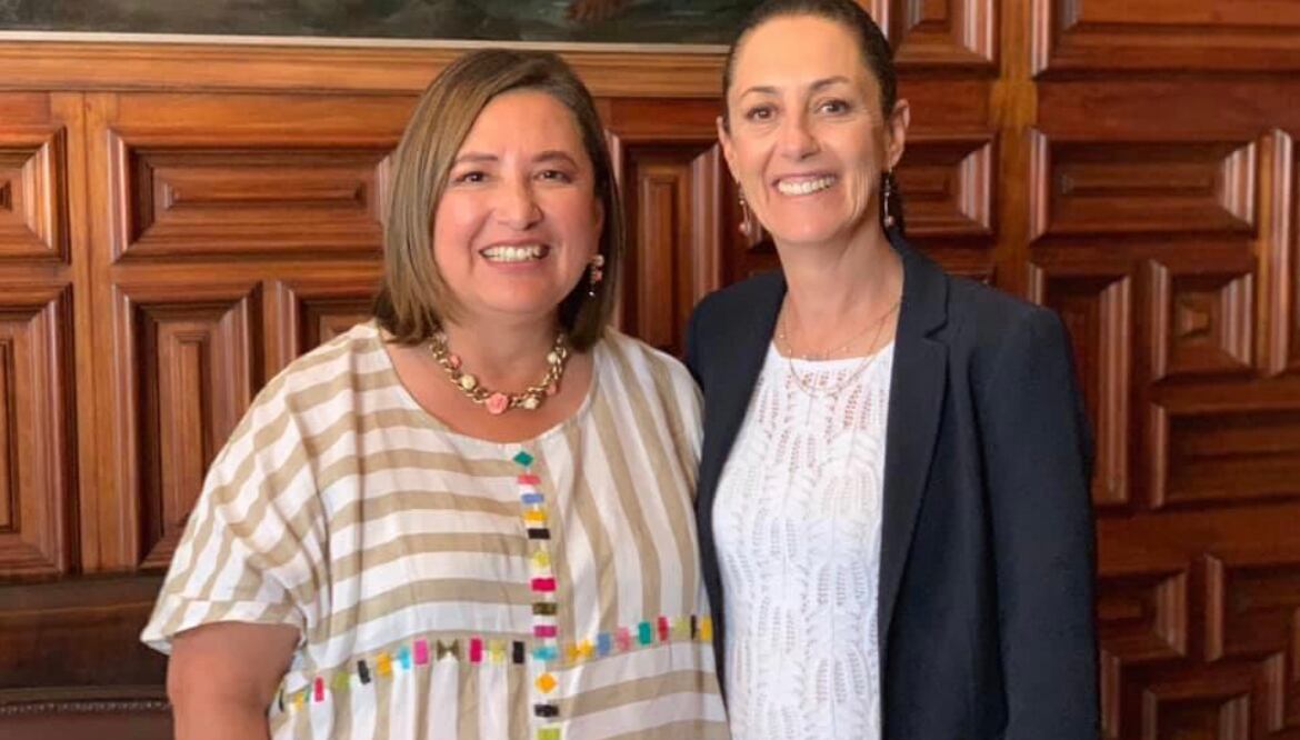 Xóchitl Gálvez y Claudia