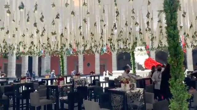 Fiesta de la Consumación de Independencia en Palacio Nacional.