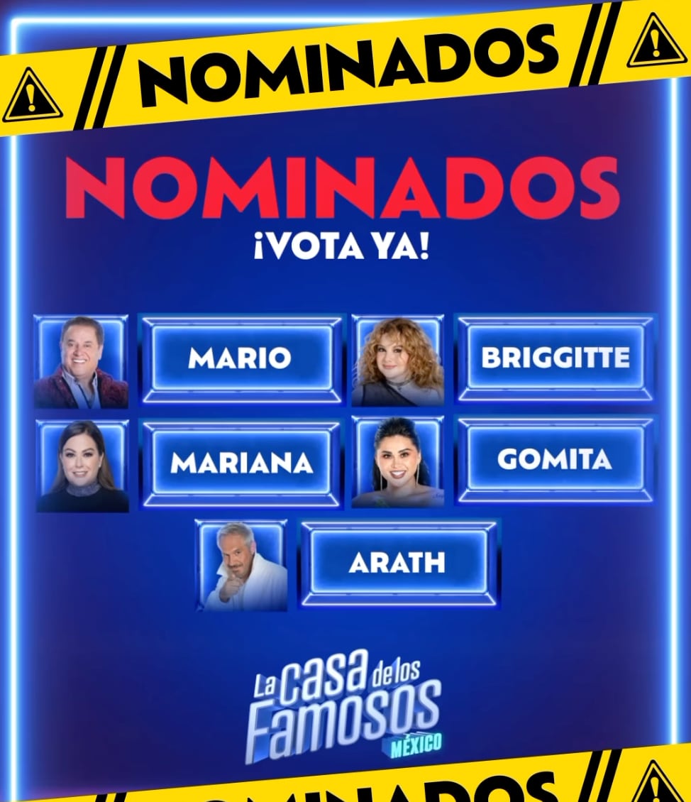Nominados de la cuarta semana de La Casa de los Famosos México 2024
