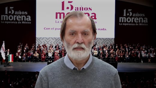 A Epigmenio Ibarra se le quebró la voz al hablar de la fundación de Morena