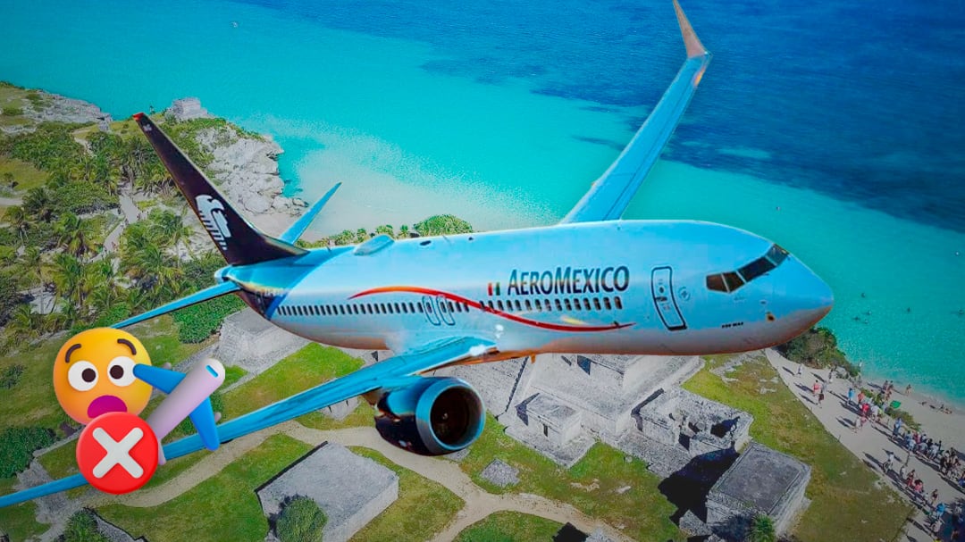 Aeroméxico suspende vuelos a Tulum: el 30 de septiembre será su último día de operaciones