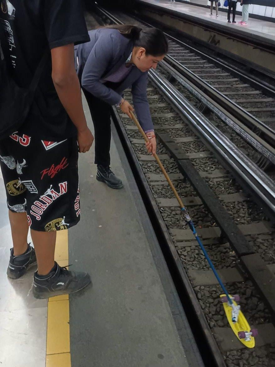 Línea 8 del Metro CDMX hoy 18 de febrero