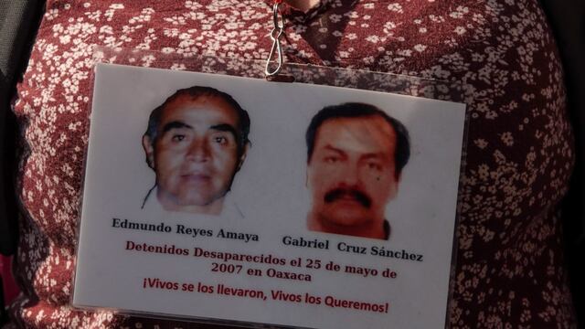 Protesta por Edmundo Reyes y Gabriel Cruz, detenidos desaparecidos