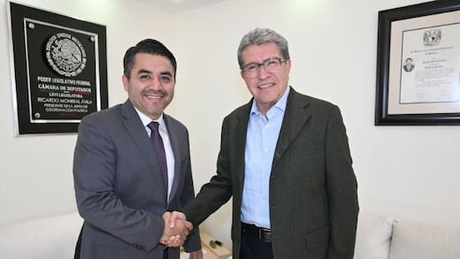 Monreal se reúne con el titular de Conagua sobre la Ley General de Aguas y sus reformas