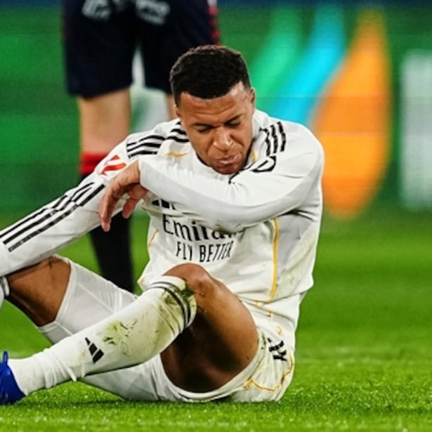 Real Madrid confirma que Mbappé no jugará el Clásico ante Barcelona