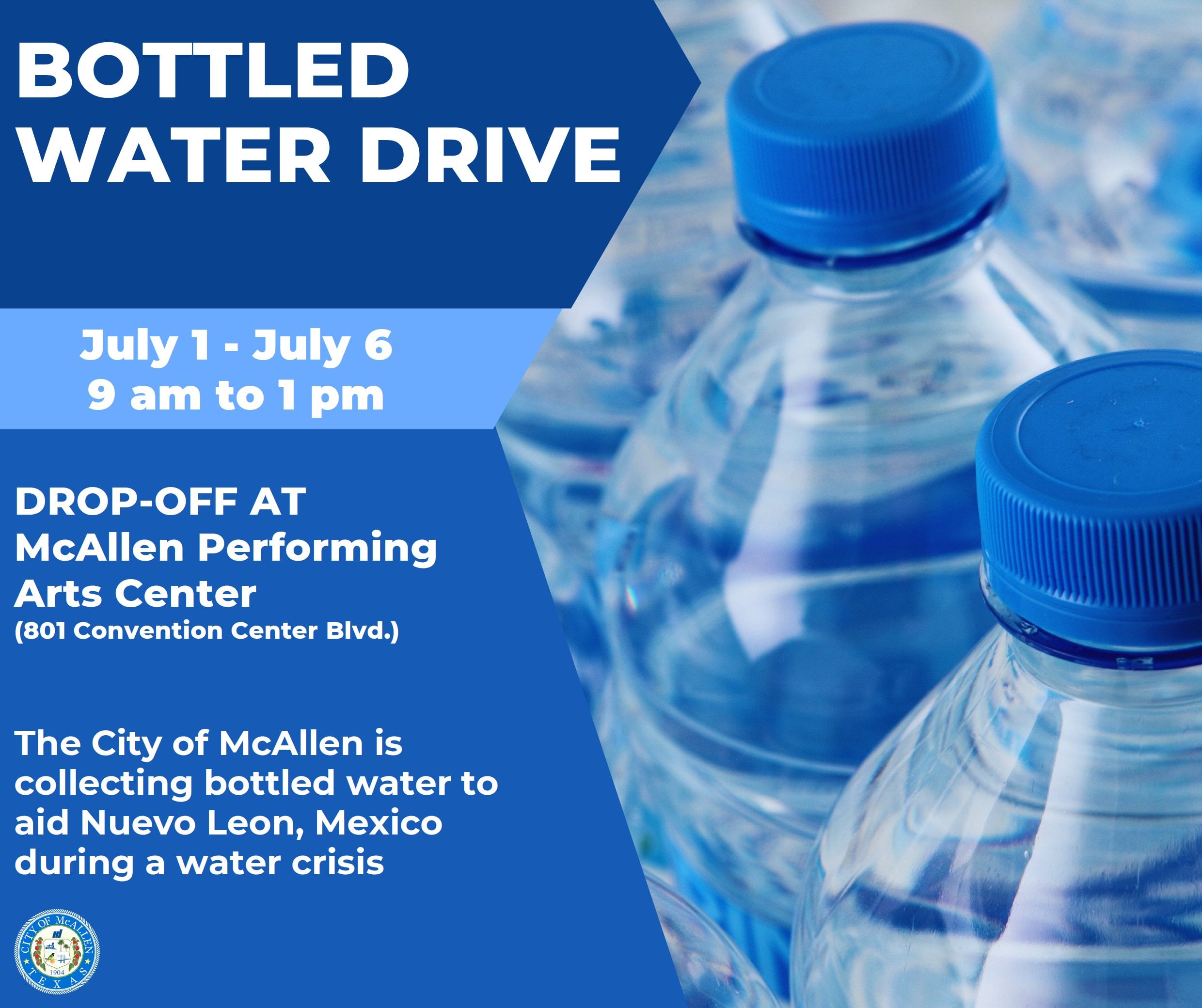 Invitación de la ciudad McAllen