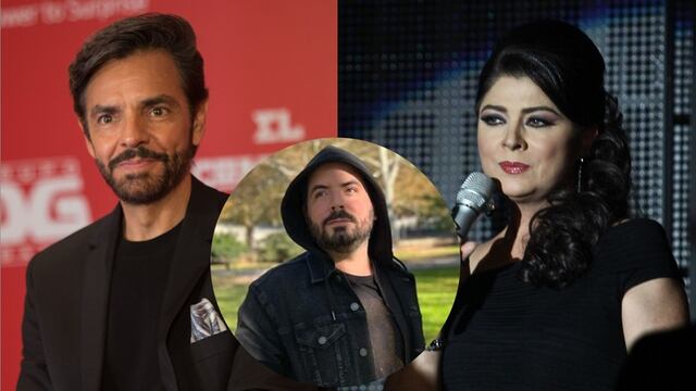 José Eduardo Derbez, Eugenio Derbez y Victoria Ruffo