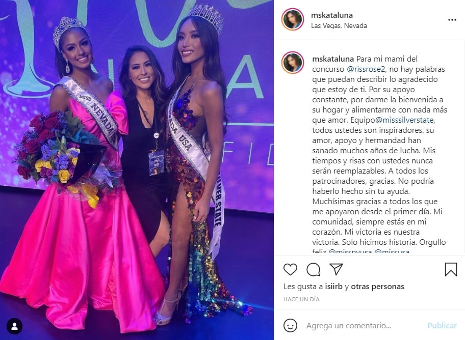 Kataluna Enriquez será la primera mujer trans en competir Miss USA