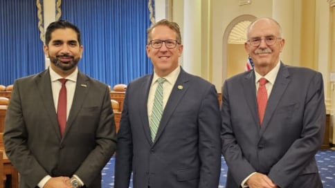 Roberto Lazzeri y Julio Berdegué visitan el Capitolio en gira oficial por Washington