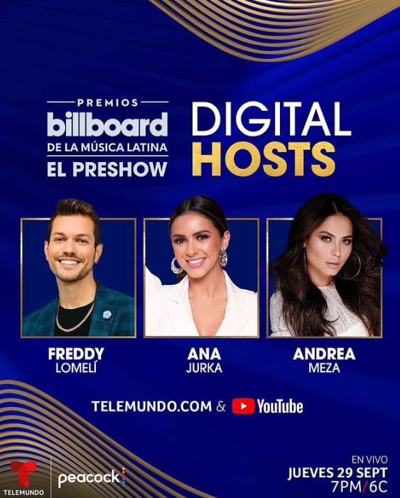 Latin Billboard 2022 conductores