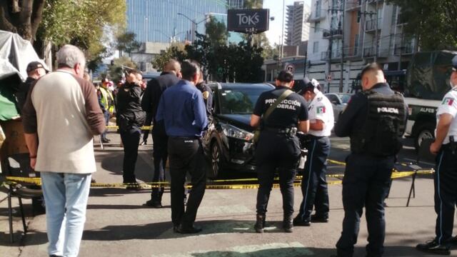 Una pareja que viajaba a bordo de una camioneta en Álvaro Obregón, fue atacada  con más de 40 disparos