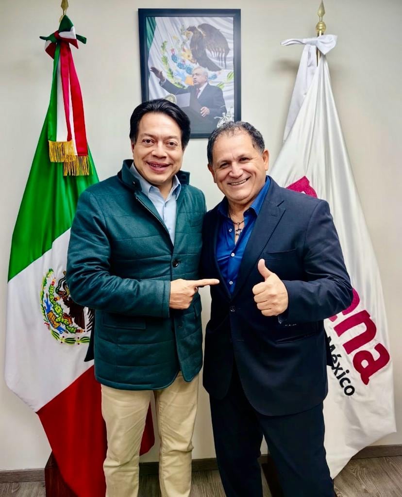 El Abuelo Cruz se reúne con Mario Delgado