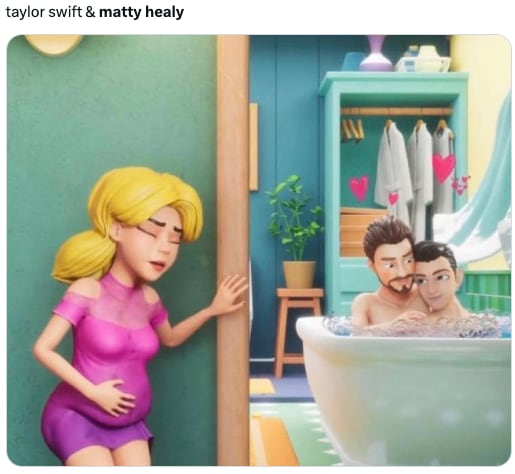 Rumores aseguran que Taylor Swift y Matty Healy están saliendo y los memes se disparan