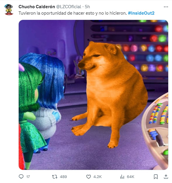 Memes de Ansiedad, la nueva emoción de Riley en Intensamente 2