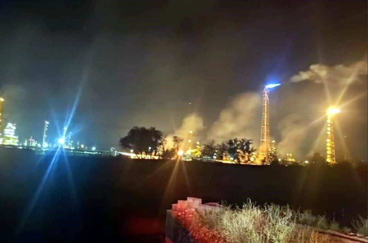 Explosión cerca de la Refinería de Tula