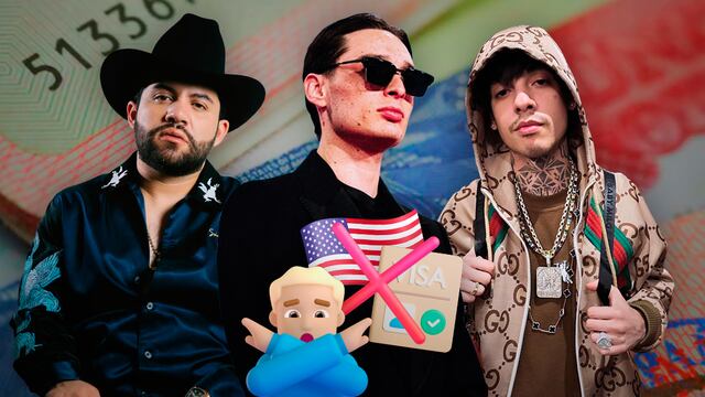 Estados Unidos podría cancelar visa a Natanael Cano, Peso Pluma, Luis R. Conríquez y más por narco corridos