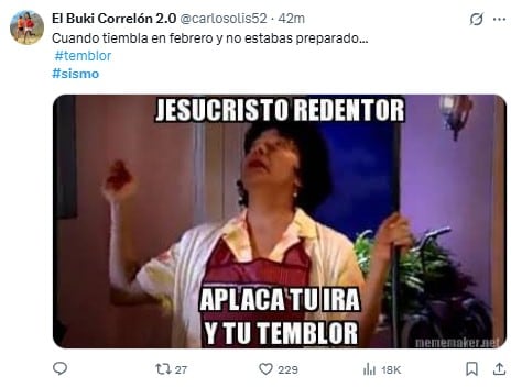 Memes del sismo hoy en México