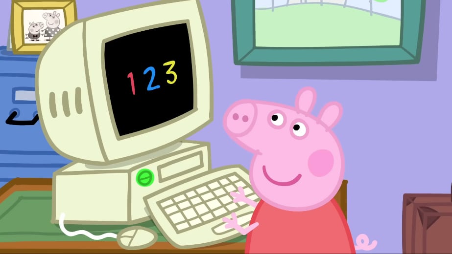 Peppa Pig por el Día Internacional de las Niñas en las TIC