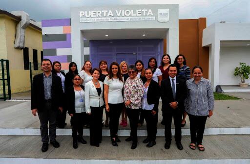 Inicio de Puerta Violeta.