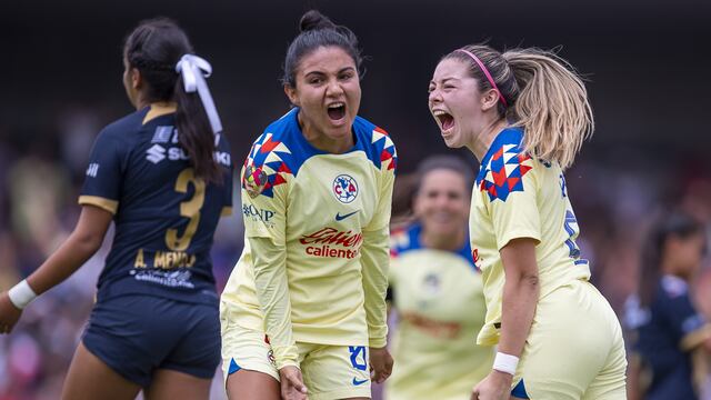 Club América vs Club Pumas en Liga MX Femenil