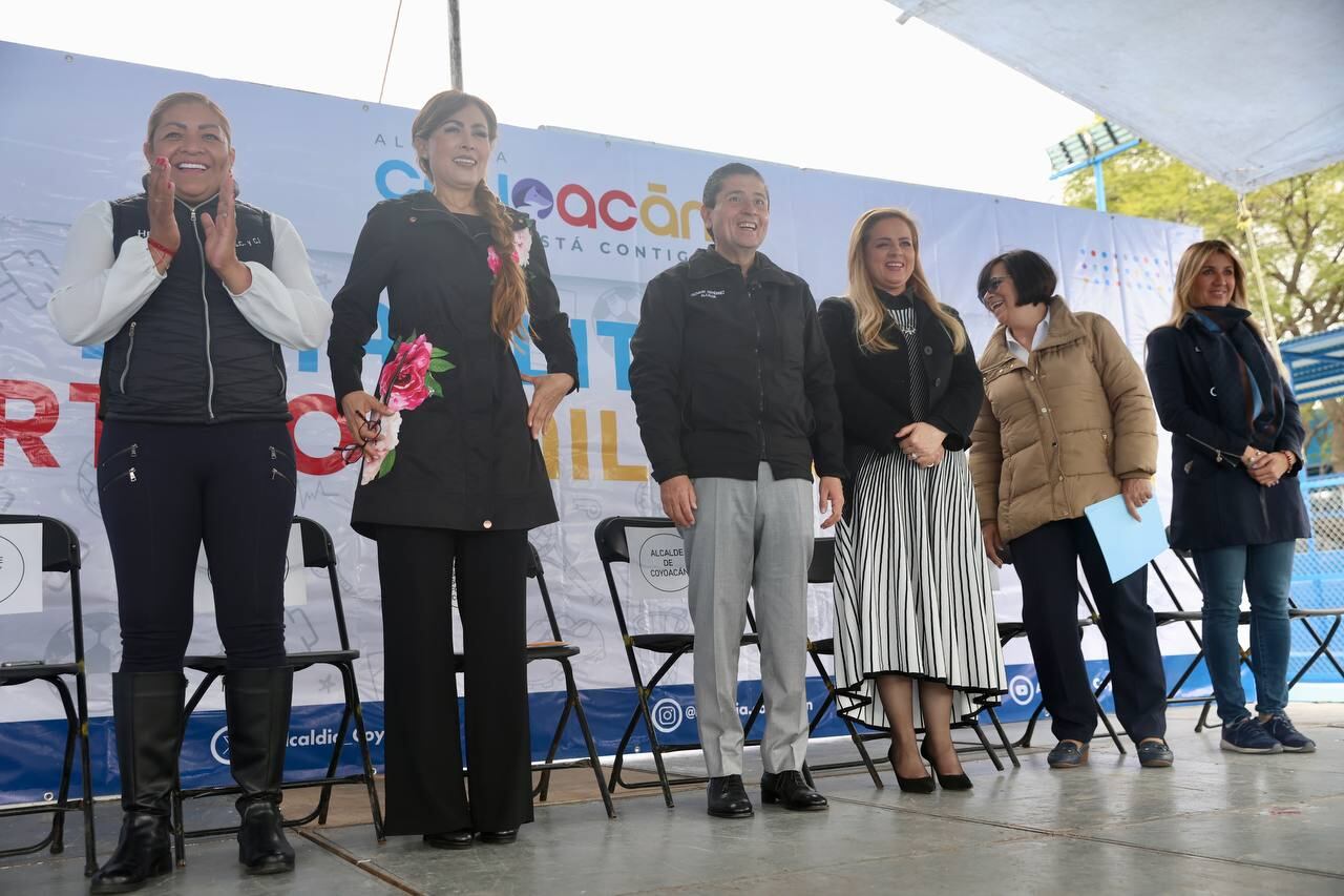 Giovani Gutiérrez sigue mejorando instalaciones deportivas de Coyoacán