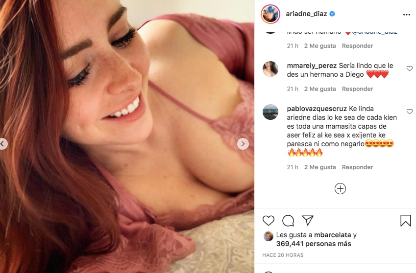 Ariadne Díaz en lencería