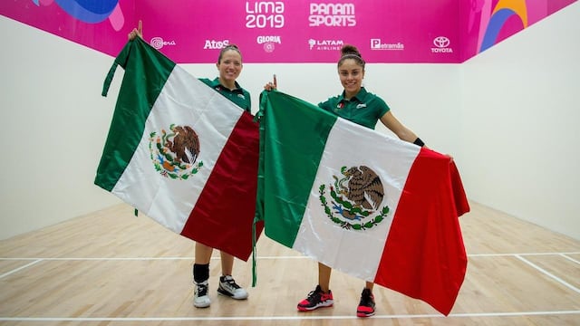 La dupla Longoria-Salas se colgó el oro en dobles femenil