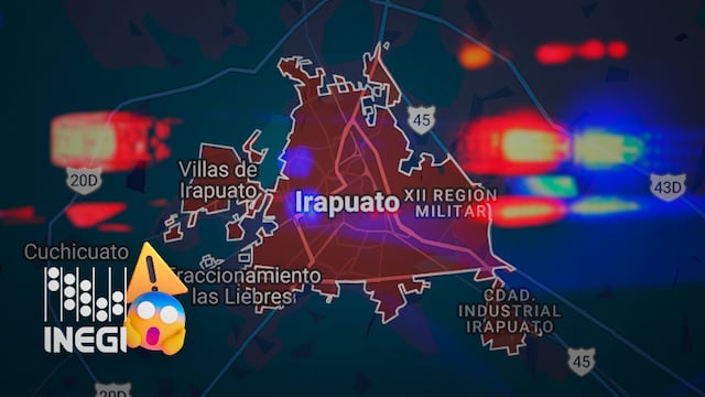Irapuato, Guanajuato, entre las 3 ciudades con mayor percepción de inseguridad: Inegi
