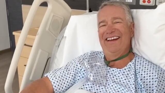 Ricardo Salinas Pliego en el hospital