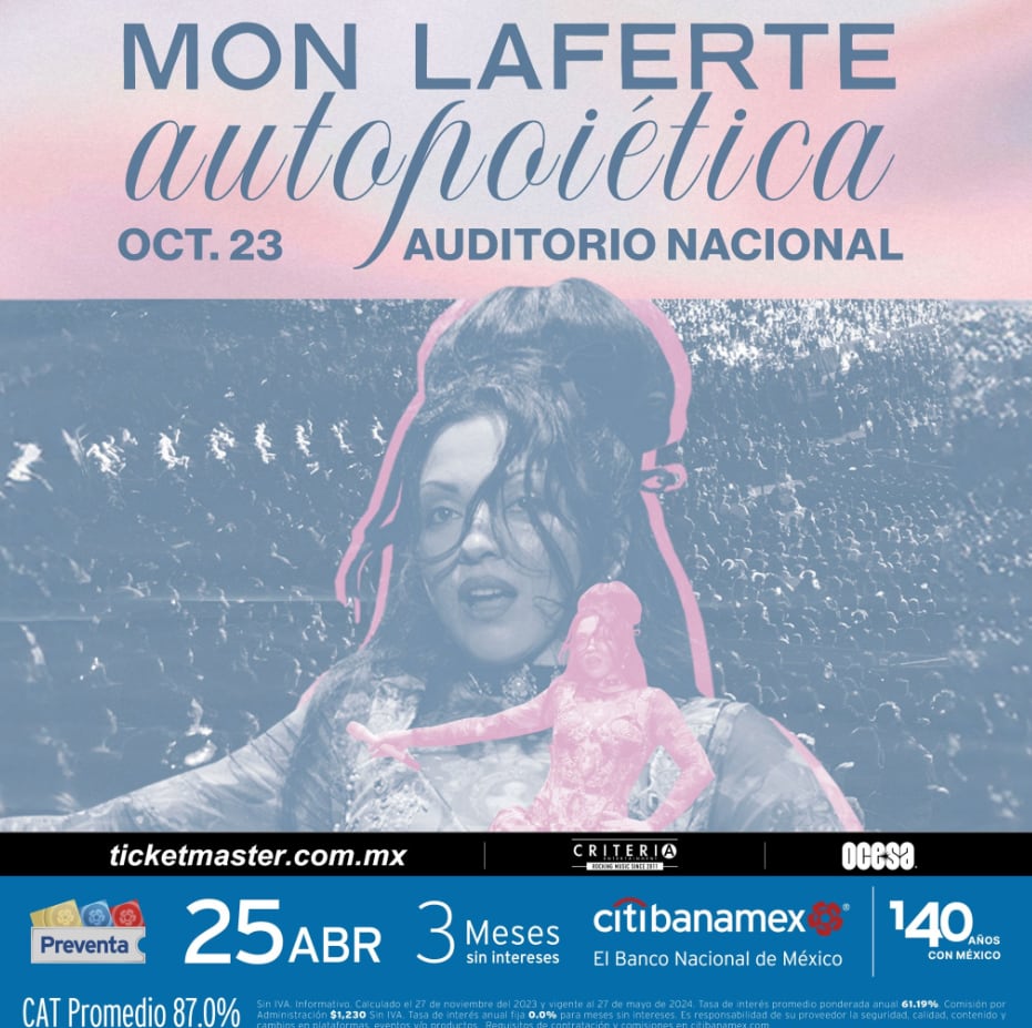 Mon Laferte en el Auditorio Nacional