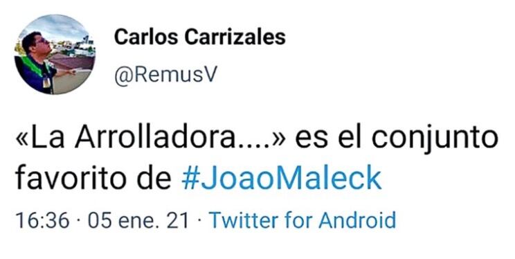 Broma de Carlos Carrizales
