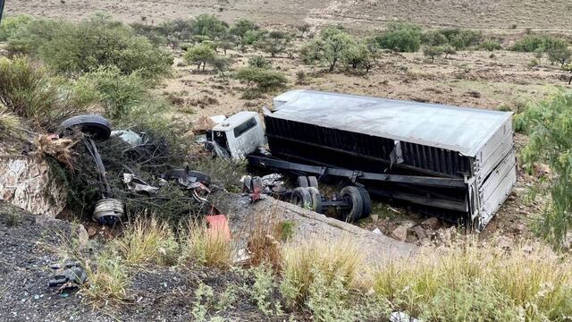 Choque en carretera San Felipe-Villa de Reyes